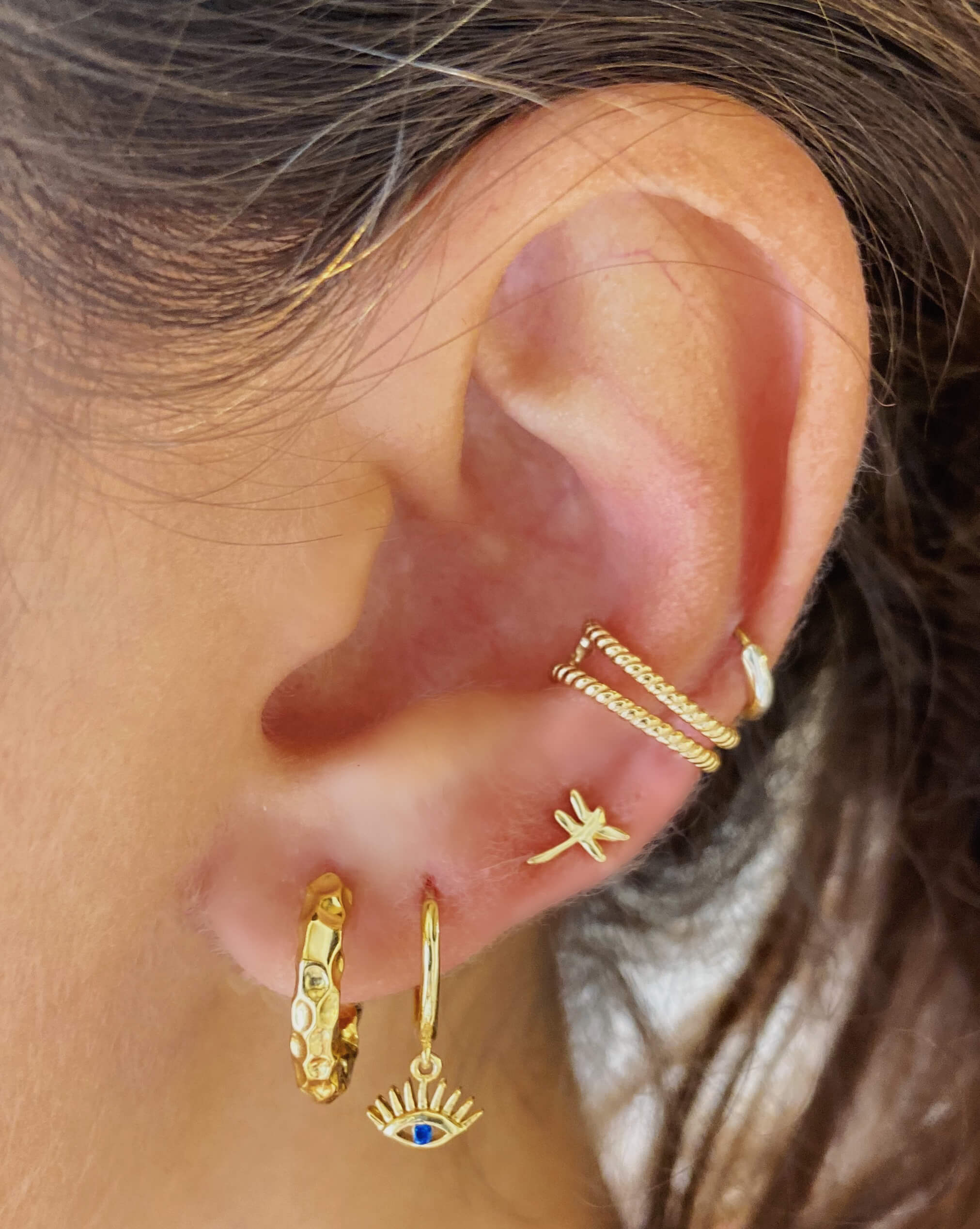 PENDIENTE-MARTILLADO-CARAMBOLA